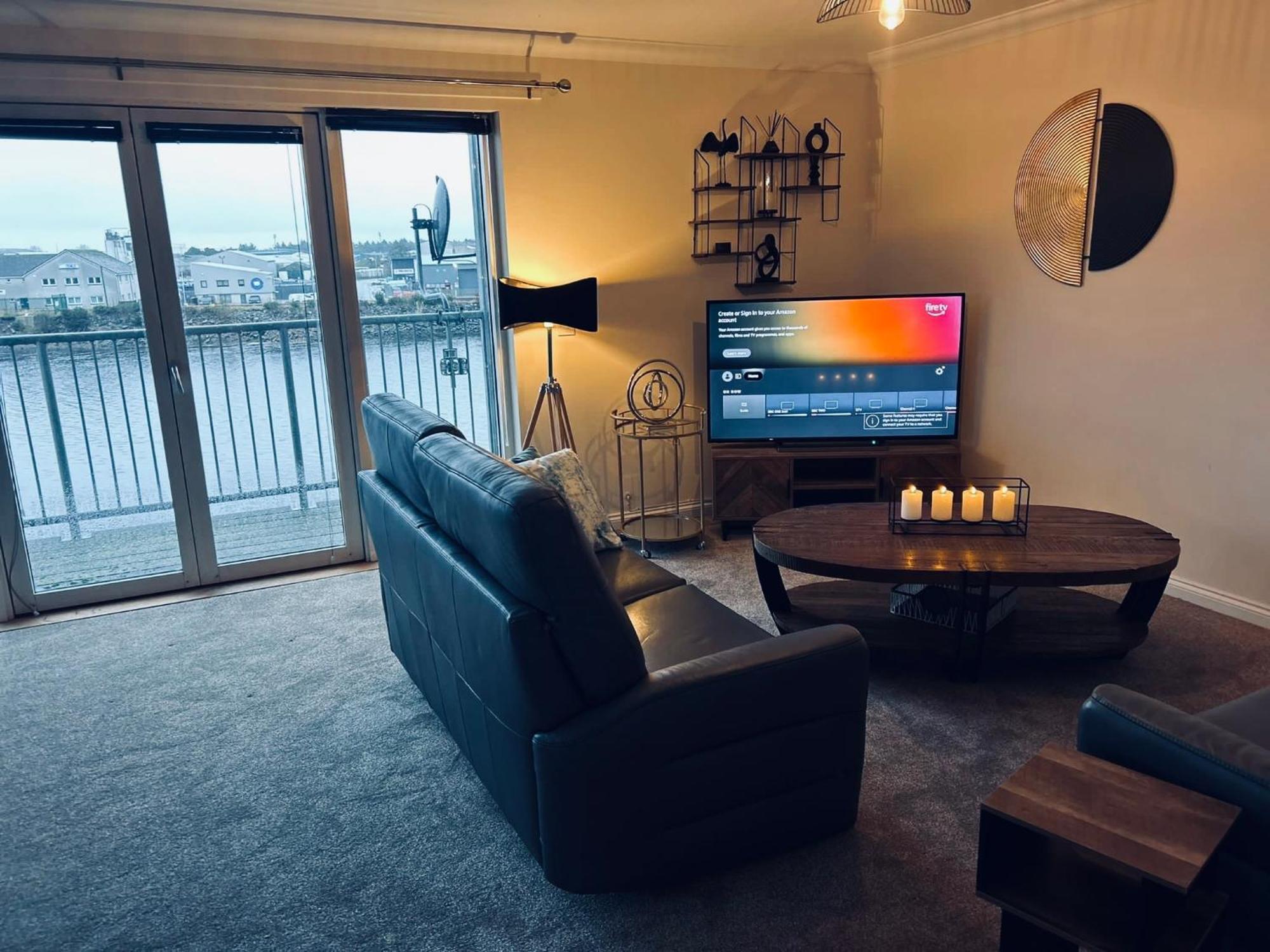 Central Cosy Riverview Apartment 2 Bed, 2 Bath, Free Parking / Wifi Inverness Ngoại thất bức ảnh